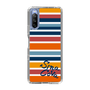 Slim Protection Case［ SINA COVA - Border Stripes - Multicolor ］