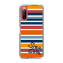 Slim Protection Case［ SINA COVA - Border Stripes - Multicolor ］