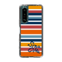 Slim Protection Case［ SINA COVA - Border Stripes - Multicolor ］