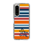 Slim Protection Case［ SINA COVA - Border Stripes - Multicolor ］