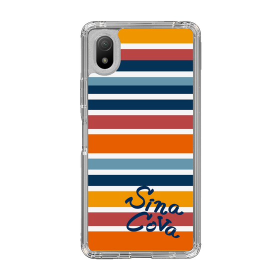 Slim Protection Case［ SINA COVA - Border Stripes - Multicolor ］