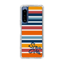 Slim Protection Case［ SINA COVA - Border Stripes - Multicolor ］