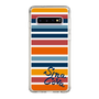 Slim Protection Case［ SINA COVA - Border Stripes - Multicolor ］