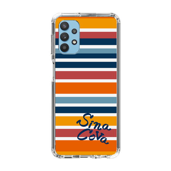 Slim Protection Case［ SINA COVA - Border Stripes - Multicolor ］