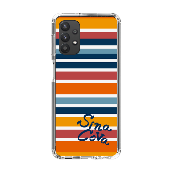 Slim Protection Case［ SINA COVA - Border Stripes - Multicolor ］