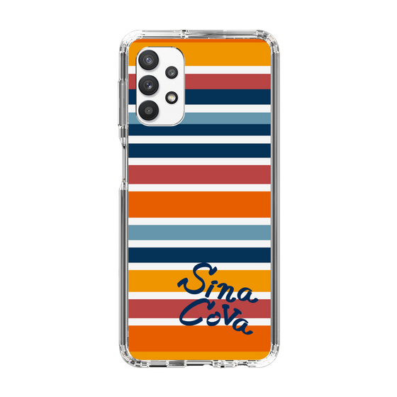 Slim Protection Case［ SINA COVA - Border Stripes - Multicolor ］