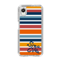 Slim Protection Case［ SINA COVA - Border Stripes - Multicolor ］