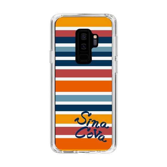 Slim Protection Case［ SINA COVA - Border Stripes - Multicolor ］