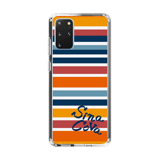 Slim Protection Case［ SINA COVA - Border Stripes - Multicolor ］