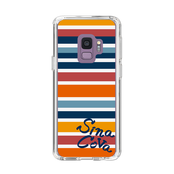 Slim Protection Case［ SINA COVA - Border Stripes - Multicolor ］
