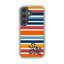 Slim Protection Case［ SINA COVA - Border Stripes - Multicolor ］