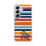 Slim Protection Case［ SINA COVA - Border Stripes - Multicolor ］