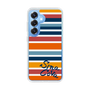 Slim Protection Case［ SINA COVA - Border Stripes - Multicolor ］