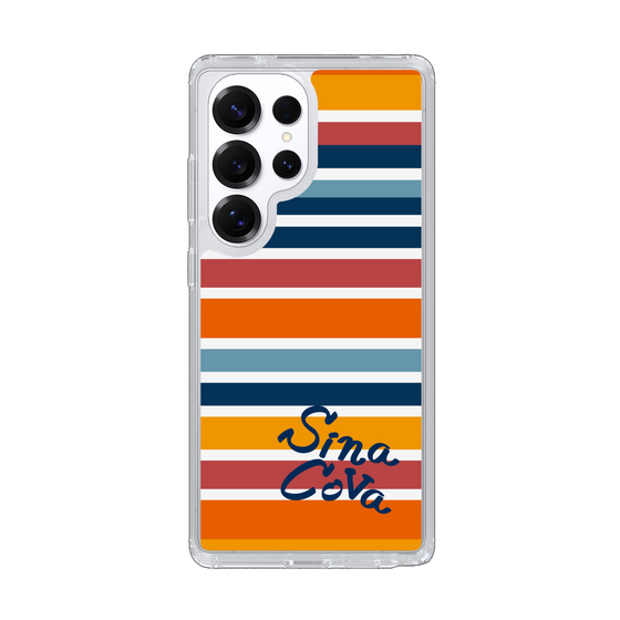 Slim Protection Case［ SINA COVA - Border Stripes - Multicolor ］