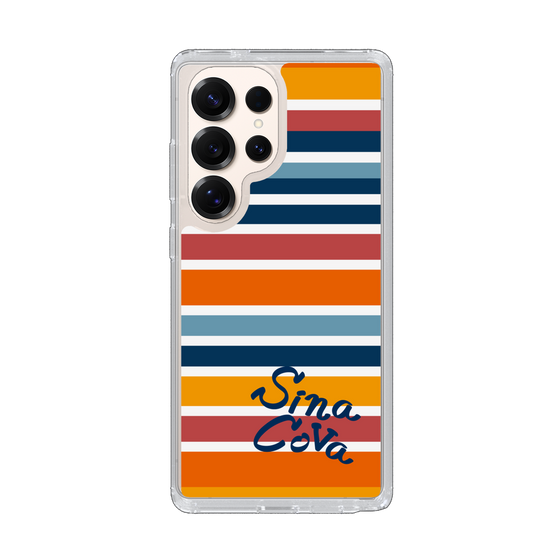 Slim Protection Case［ SINA COVA - Border Stripes - Multicolor ］