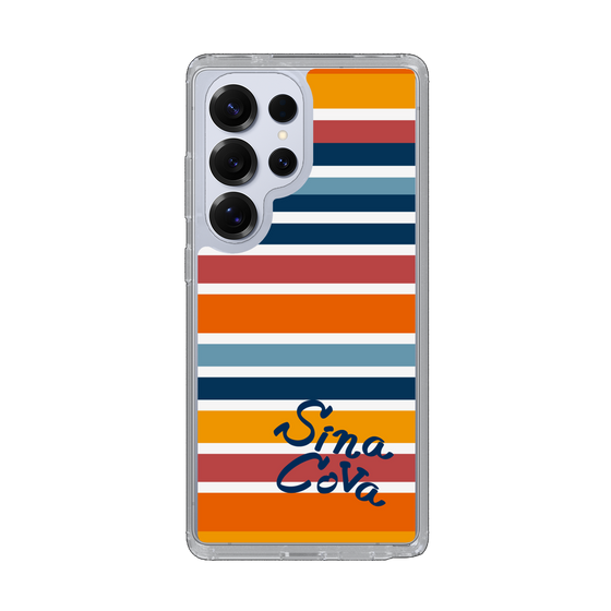 Slim Protection Case［ SINA COVA - Border Stripes - Multicolor ］