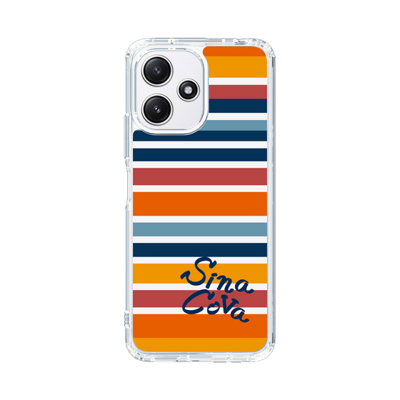 Slim Protection Case［ SINA COVA - Border Stripes - Multicolor ］