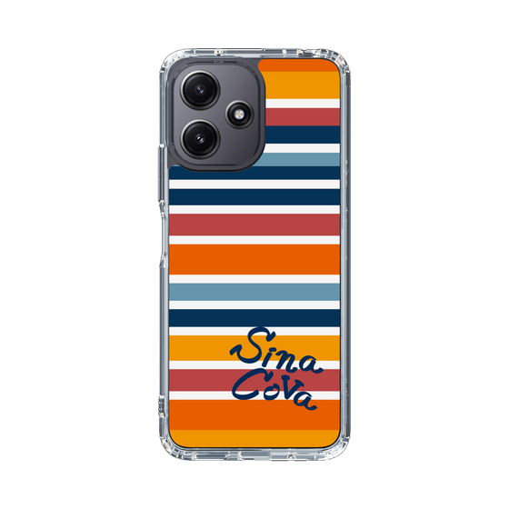 Slim Protection Case［ SINA COVA - Border Stripes - Multicolor ］
