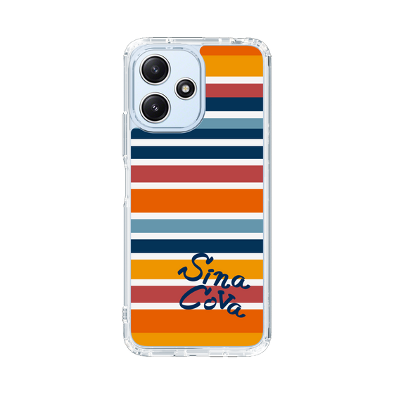 Slim Protection Case［ SINA COVA - Border Stripes - Multicolor ］
