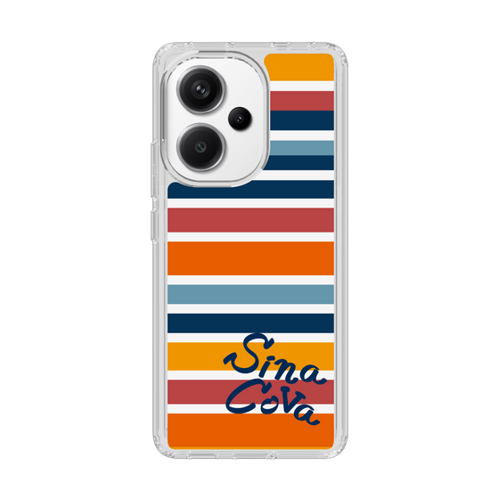 Slim Protection Case［ SINA COVA - Border Stripes - Multicolor ］