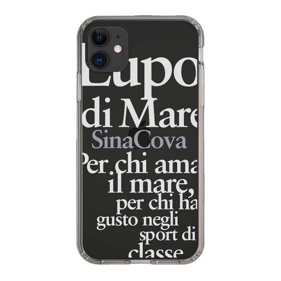 Slim Protection Case［ SINA COVA - Typography ］