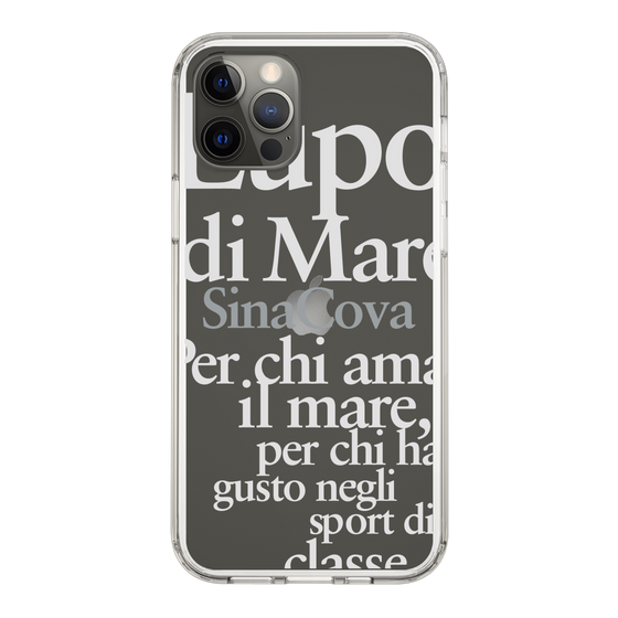 Slim Protection Case［ SINA COVA - Typography ］