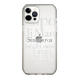 Slim Protection Case［ SINA COVA - Typography ］