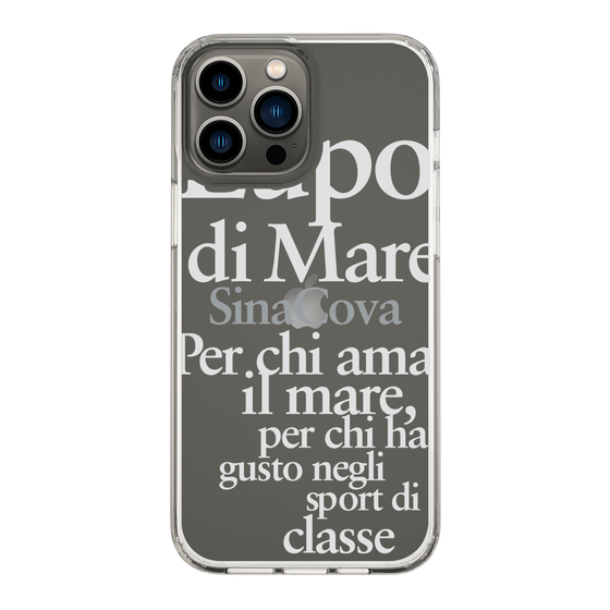 Slim Protection Case［ SINA COVA - Typography ］