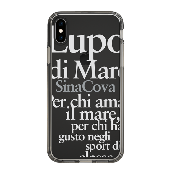 Slim Protection Case［ SINA COVA - Typography ］