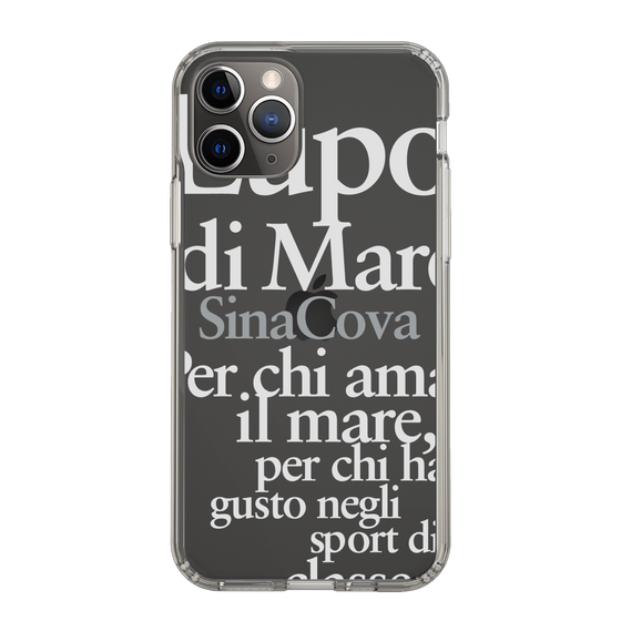 Slim Protection Case［ SINA COVA - Typography ］