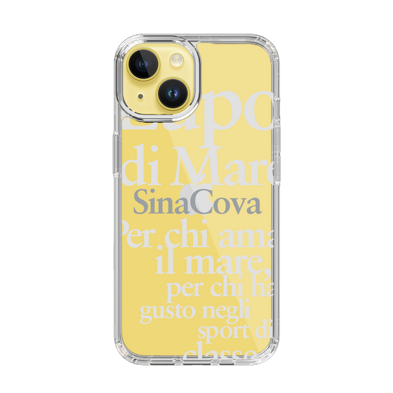 Slim Protection Case［ SINA COVA - Typography ］