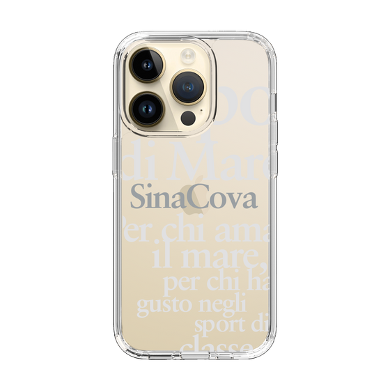 Slim Protection Case［ SINA COVA - Typography ］
