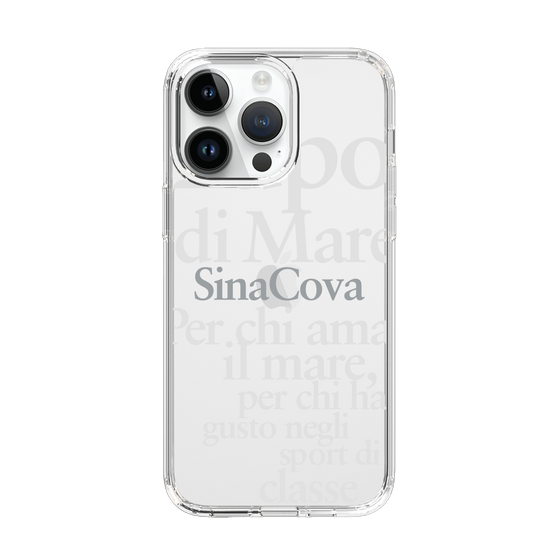 Slim Protection Case［ SINA COVA - Typography ］