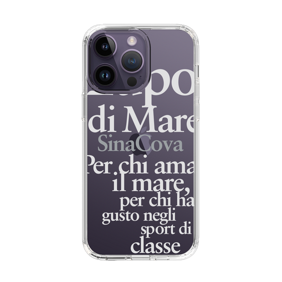Slim Protection Case［ SINA COVA - Typography ］