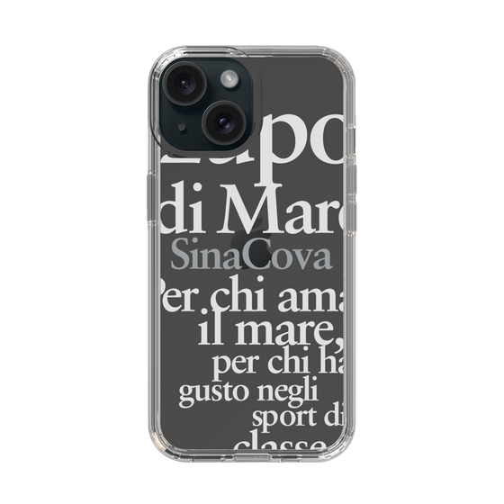 Slim Protection Case［ SINA COVA - Typography ］