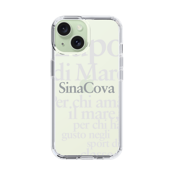 Slim Protection Case［ SINA COVA - Typography ］
