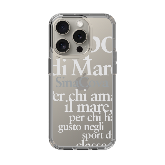 Slim Protection Case［ SINA COVA - Typography ］