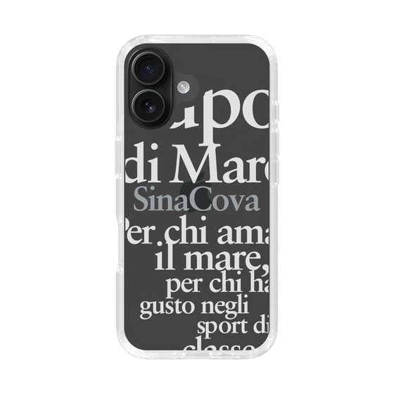 Slim Protection Case［ SINA COVA - Typography ］