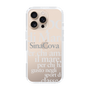 Slim Protection Case［ SINA COVA - Typography ］