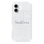 Slim Protection Case［ SINA COVA - Typography ］