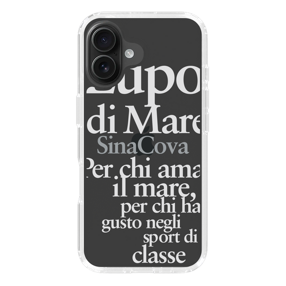 Slim Protection Case［ SINA COVA - Typography ］