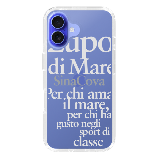 Slim Protection Case［ SINA COVA - Typography ］