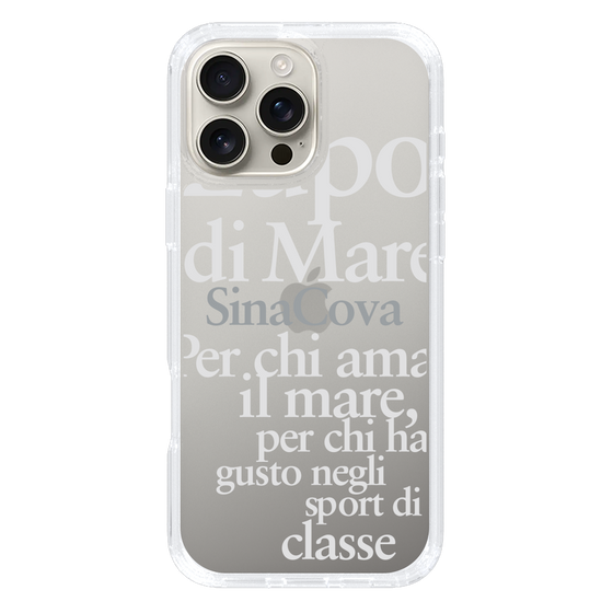 Slim Protection Case［ SINA COVA - Typography ］