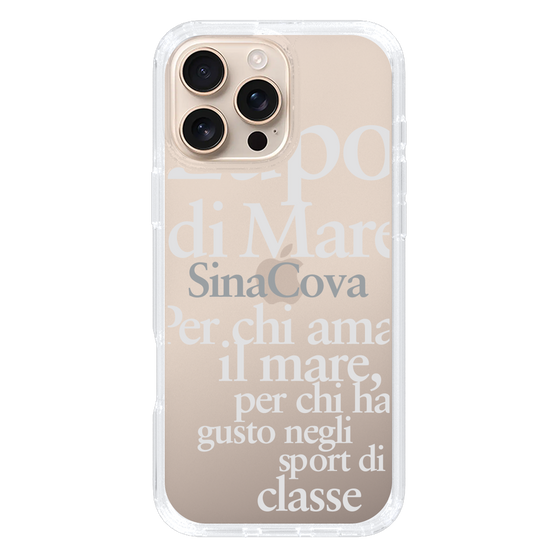 Slim Protection Case［ SINA COVA - Typography ］