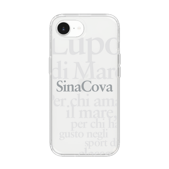 Slim Protection Case［ SINA COVA - Typography ］