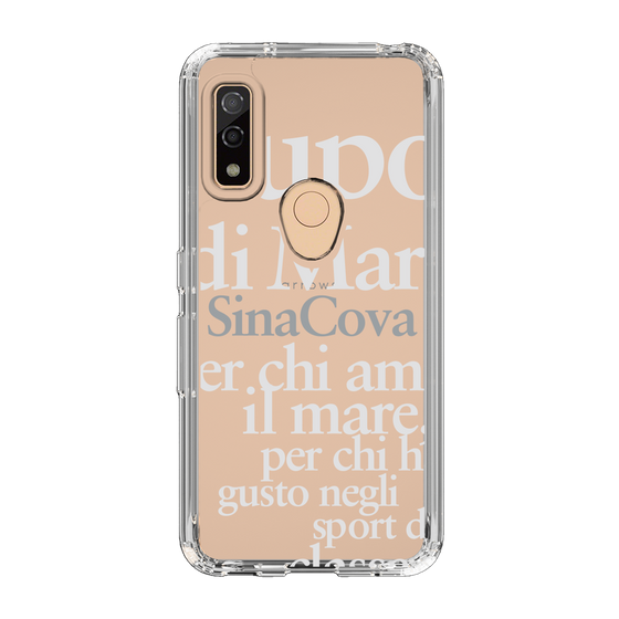 Slim Protection Case［ SINA COVA - Typography ］