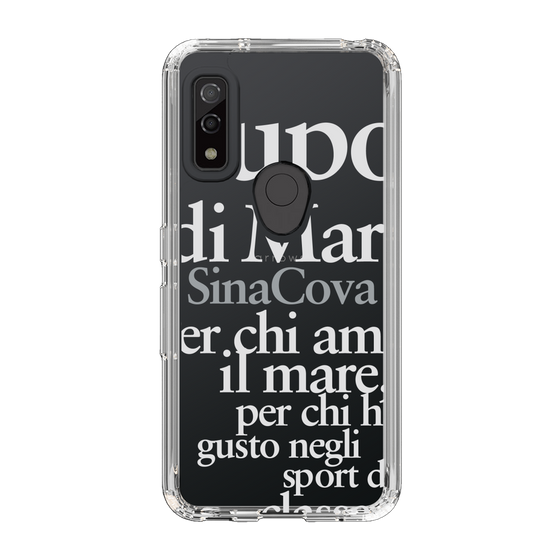 Slim Protection Case［ SINA COVA - Typography ］