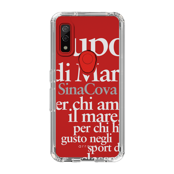 Slim Protection Case［ SINA COVA - Typography ］