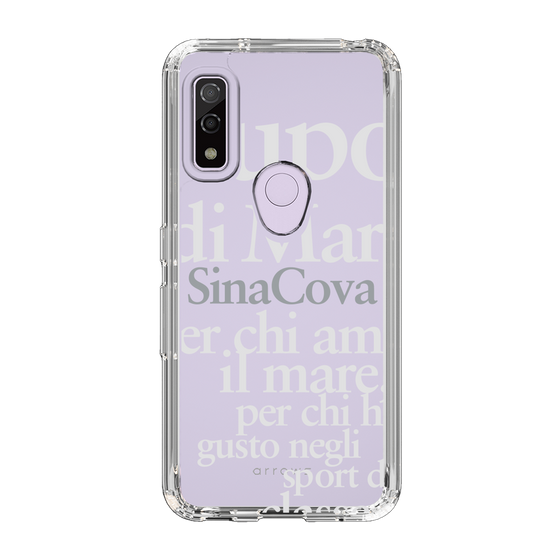 Slim Protection Case［ SINA COVA - Typography ］