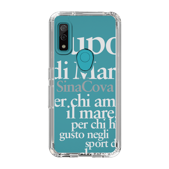 Slim Protection Case［ SINA COVA - Typography ］